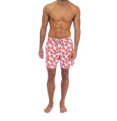 China New Arrival Custom High Quality Boardshorts Anti-UV 4 Way Stretch Sublimation Mens Swim Shorts Design Print for sale