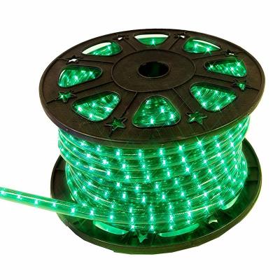 China Outdoor Garden 360 LED Strip Light Battery Operated Remote Control Multi Color Rope Light For Decoration for sale