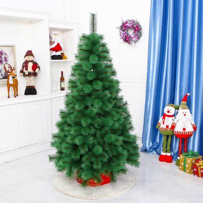 China Chirstmas Decor Artificial Christmas Tree with Branch Tips Christmas Tree with Metal Stand Pine Cones, and Pine Needles Holiday Decoration for sale