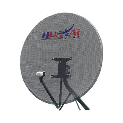 China KU Band Steel Mesh Satellite Dish Antenna Against Wind for sale