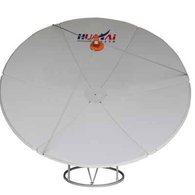 China Steel Made In China Factory C Band 8 Feet 2.4m Satellite Dish Antenna And TV Antenna for sale