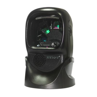 China Shop XT7100 XTIOT 1D Barcode Scanner RS232 Barcode Scanner Reader Table Flat 1D Laser Barcode Scanner for sale