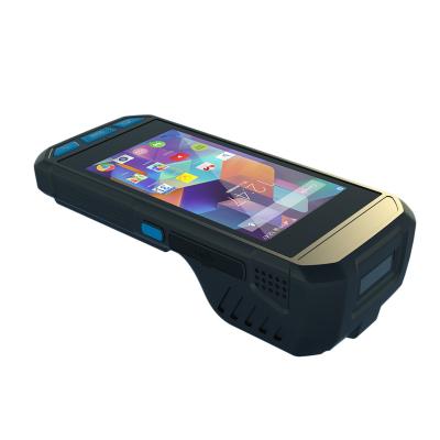 China Smallest 2d Barcode Scanner XT8980 Android PDA Handheld POS Warehouse With Printer for sale