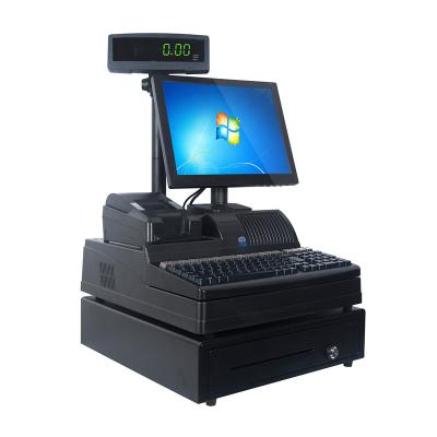 China For catering & retailer & Recreation & Windows POS Touch Screen Commercial Cheap Cash Register With Printer For Restaurant for sale