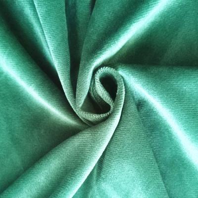 China Licheng Factory Breathable 100%Polyester Velvet Knitting Sofa Fabric Poland For Home Textile Furniture for sale