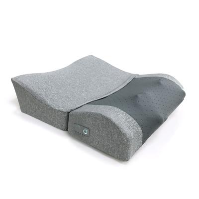 China Hot Selling Electric Body Backrest Relaxation Massage Pillow Waist Slimming Pillow Massager for sale