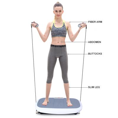 China Body New Product Fitness Body Slimming Foot Vibration Small Plate Crazy Fit Massage Calorie Burn for sale