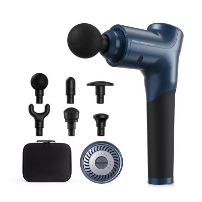 China New Design Portable Multifunctional Low Body Sound Muscle Heat&cool Deep Massager Gun for sale