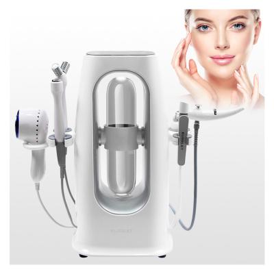 China Pigment Removal 5 in 1 RF Skin Tightening Hydraulic H2O2 Water Oxygen Jet Skin Facial Dermabrasion Machine for sale