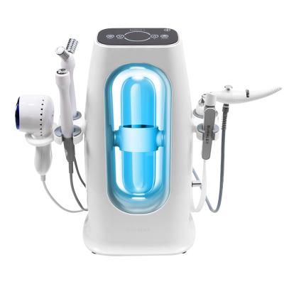 China Pigment Removal 5 in 1 Water Oxygen Jet Skin Rejuvenation Face Skin Care Hydraulic Power Oxygen Facial Machine for sale