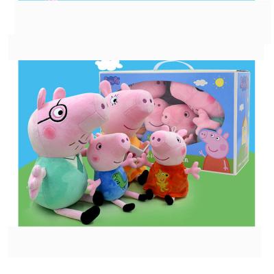 China High Quality Large Pink Pig Plush Doll Stuffed Animal George Pillow Children's Plush Toys for sale