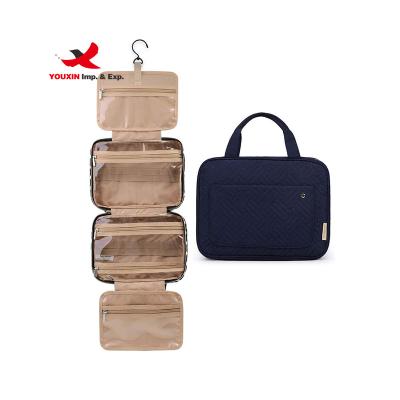 China Unisex Organizer Hanging Makeup Bag Waterproof Cosmetic Bag Makeup Bag Travel Durable Toiletry Bag Makeup Bag for sale