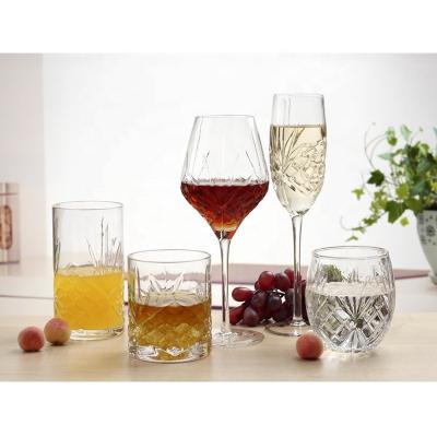 China New classic classic/postmodern style tableware drinking glass set for sale