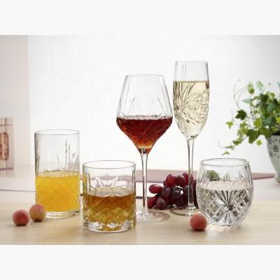 China New classic classic/postmodern style tableware drinking glass set for sale