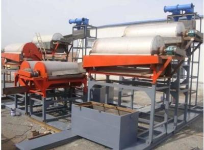 China Magnetische Separator van de hoge Capaciteits de Natte Trommel, Magnetische Ijzerertsseparator Te koop