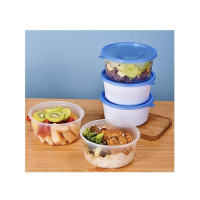 China Simple Modern Good Quality Food Container Boxes Takeaway Packaging Disposable Plastic PP Bowl for sale