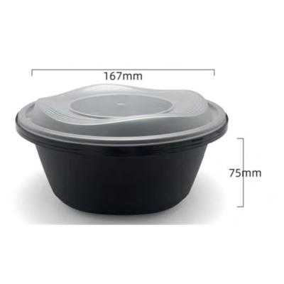 China High Temperature Resistance (-20~127Â°) Plastic Salad Bowl Sealing Set Voucher Microwave Food Container Disposable Food Packaging Mold for sale