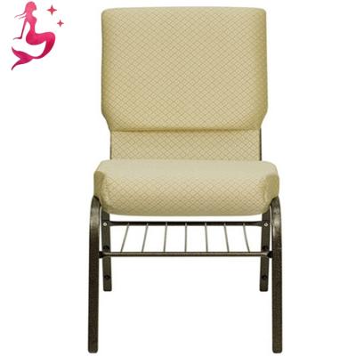 China Contemporary Church Chairs Manufacturer Cheap Price Wholesale Stacking With Shelf for sale