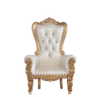 China Modern Commercial Hotel Furniture High Quality Wooden King Throne Kids Wedding Chairs for sale