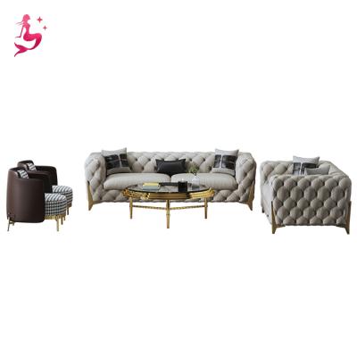 China Contemporary style living room modular sofas 7 seater Italian leather modular sofa for sale