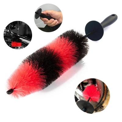 China Easy Reach Wheel Wheel Cleaning and Detailing Brush Main Brush for sale