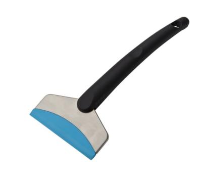 China ABS plastic cixi ice scraper with stainless steel squeegee for sale