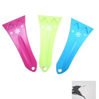 China Promotional snow cleaning made in ABS from cixi modern suitable LOGO printing ice scraper for sale