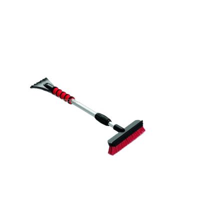 China Snow Cleaning LONG Winter Telescopic Car / SUV Snow Broom (Squeege, Scraper & Ice Brush) for sale