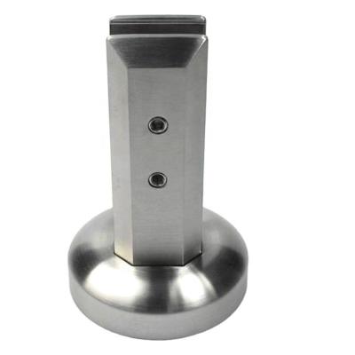 China Hot Selling GOBO Hotel Railing Spigot Frameless Stainless Steel Glass Spigot Glass Clamp for sale