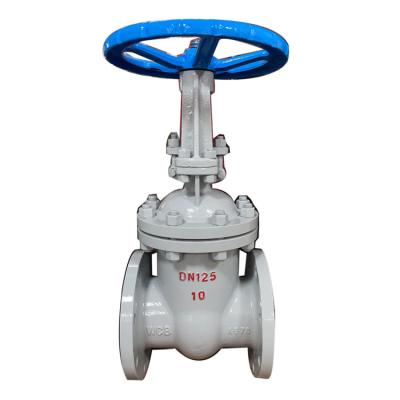 China General PN16 PN40 WCB Cast Steel Flange Gost Gate Valve for sale