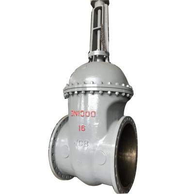 China GOST Standard Carbon Steel Flange DN1000 General Electric Actuated Gate Valve Supplier for sale