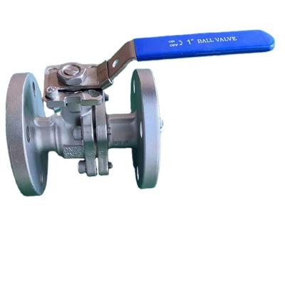 China General ISO 5211 High DIN Mounting Bracket ss304 Flange Ball Valve for sale