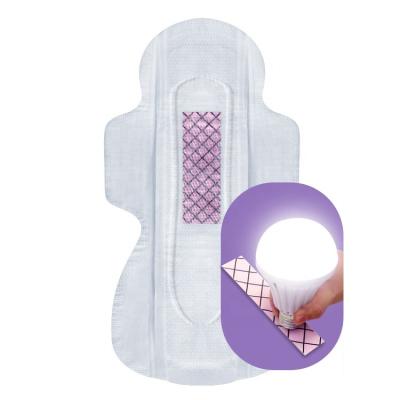 China New Style Breathable Leak Guard Wings Sanitary Napkin With Graphene Ultra Slim Graphene Chip Disposable Soft Non Woven Regular Period Pads for sale