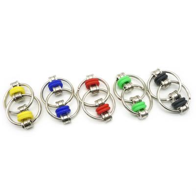 China Stress Relieve 25mm Fidgety 30mm Flippy Ring Chain Toy for Stress ADHD, Anxiety, Anxiety Relief Autism for sale