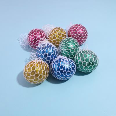 China Squishy Mesh Squishy Ball Sensory Mesh Squishy Balls Squeeze Squishy Grape Balls Relief Mesh Squeeze Balls Squeeze Toys for sale