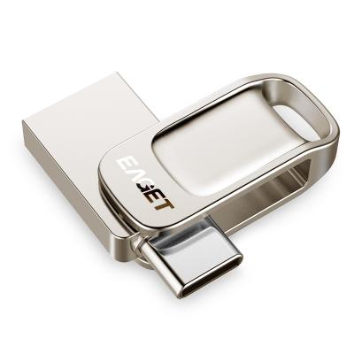 China EAGET Zinc Alloy Pen drive UDP 32GB USB 3.0 type-c usb for Huawei Phone Laptops usb flash drive for sale