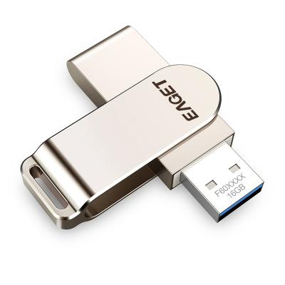 Cina EAGET 64GB USB Flash Drive Memory Stick USB3.0 32GB Metal Mini Flash Disk Memory Pendrive Storage in vendita