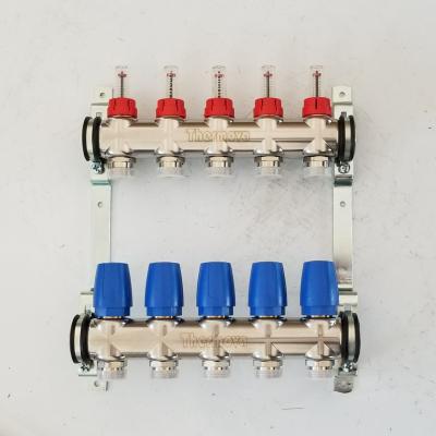 China Stainless Steel Underfloor Heating Manifold for HVAC Systems Floor Heating Systems for sale