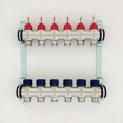 China Manifolds for Floor Heating & Cooling System , Water Floor Heating System for sale