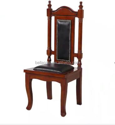 China Wholesale New Antique Furniture Office Fixed Court Room High Back Leather Judge Chair for sale