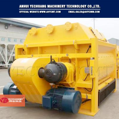 China Commercial Concrete Mixing Plants Concrete Batching Mixer With 3000L Picking Up Capacity Model JS3000 for sale