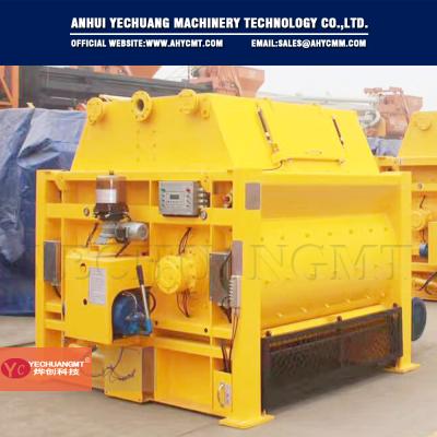 China Commercial Concrete Mixing Plants JS Series Twin Shaft Concrete Mixer Machine With 2000l Capacity Model JS2000 for sale