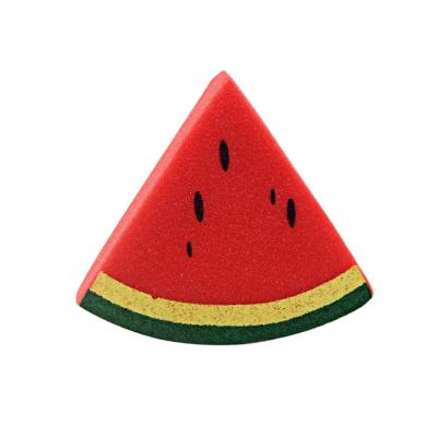 China EXFOLIATE Skin-Friendly Cute Watermelon Shape Bathshower Sponge for sale