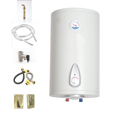 China Hotel Electric Storage Thermostat Water Heater With Enamel Glass Lined Tank for sale