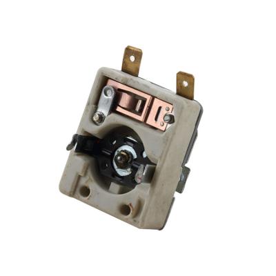 China Hotel Bimetal Adjustable Copper Tube Manual Reset Thermostat With Double Safety for sale