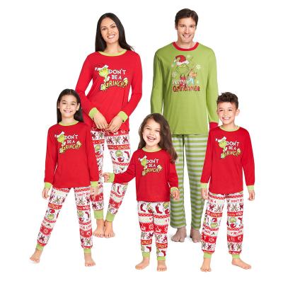 China Best Wholesale Breathable Children's Sleepwear Children's Christmas Pajamas Family Sleepwear Selling Pajama Sets for sale