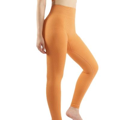 China Breathable Women's Workout Leggings High Waist Yoga Naked Feeling Tight Pants for sale