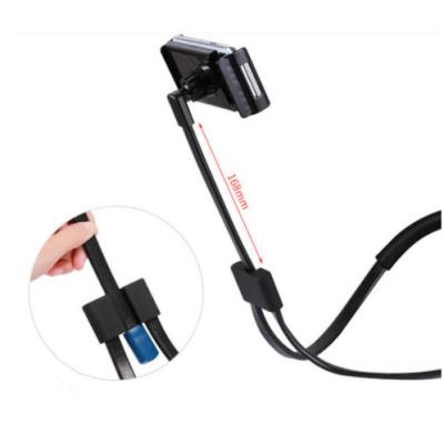 China Newest Function Cell Phone Neck Lazy Collar Smartphone Bracket Multi Adjustable Detachable Lazy Stand Holder for 4 to 10 inch Phone for sale