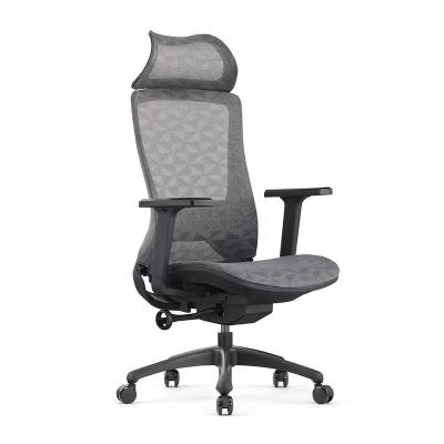 China BROBRIYO MY-M01H Executive Director Chair Office Chair Full Swivel Ergonomic Adjustable Mesh Adjustable Lumbar Support Recline for sale