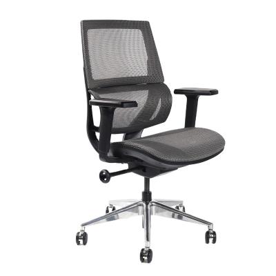 China (Size)BROBRIYO ODM Mesh Office Chairs Luxury High Back Adjustable Executive Ergonomic Computer Chair Sillas De Oficina With 3D PU Armrest for sale